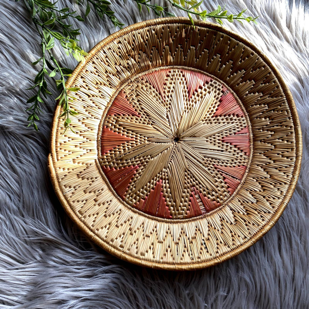 *SOLD* World Market Boho Basket